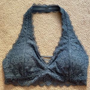 NWOT gilly hicks blue bralet size M